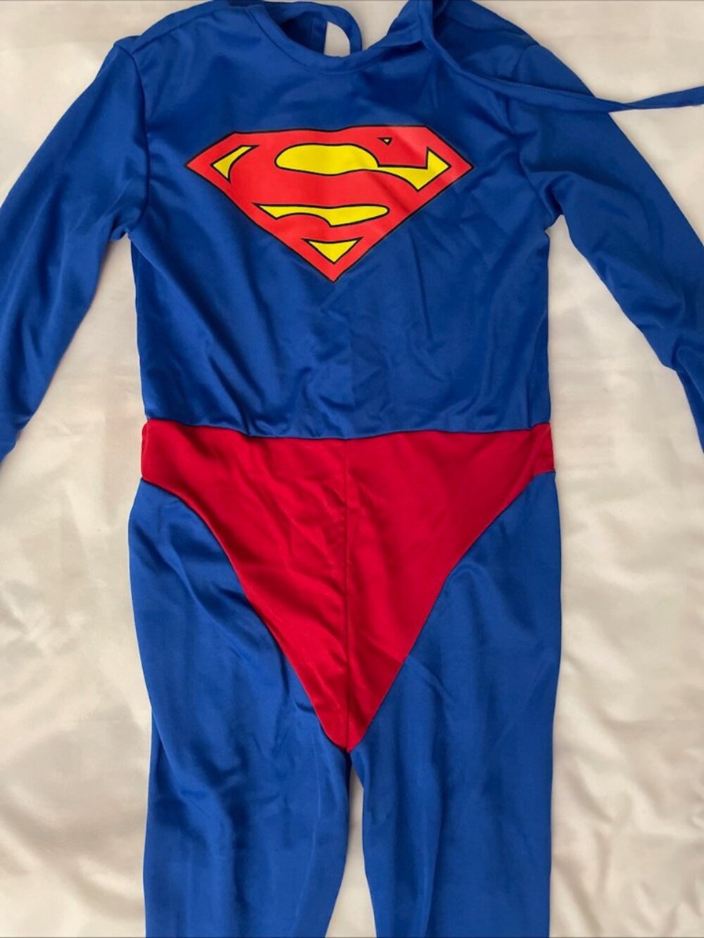Rubie's DC Superman Costume Jumpsuit Cape Small 4-6 USA - Picture 2 of 9